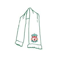 Liverpool navijački šal 